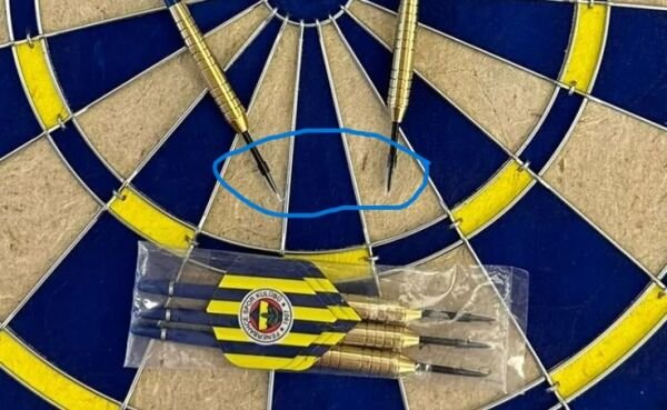 Profesyonel Dart Seti 6 Oklu