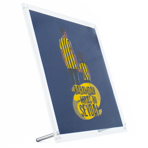 10 Adet Dekoratif Şeffaf Çerçeve