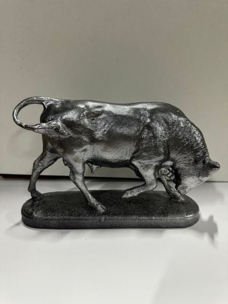 Düz Renk Kadıköy Boğası Biblo