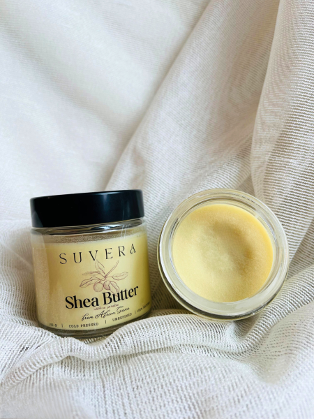 %100 Doğal Shea Yağı (SHEA BUTTER) – Cilt, Saç, Dudak Ve Topuk Bakımı – Suvera 100gr