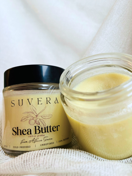 %100 Doğal Shea Yağı (SHEA BUTTER) – Cilt, Saç, Dudak Ve Topuk Bakımı – Suvera 100gr