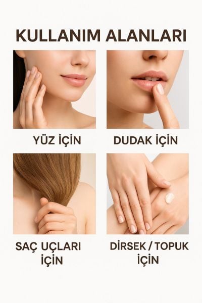 %100 Doğal Shea Yağı (SHEA BUTTER) – Cilt, Saç, Dudak Ve Topuk Bakımı – Suvera 100gr